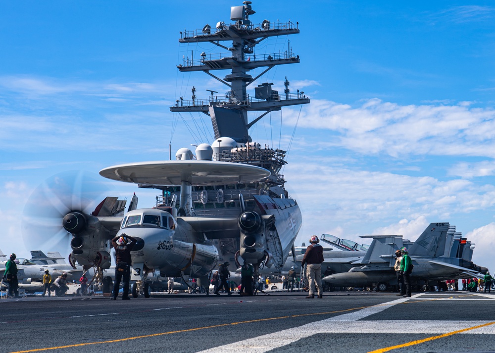 Nimitz Conducts Flight Ops