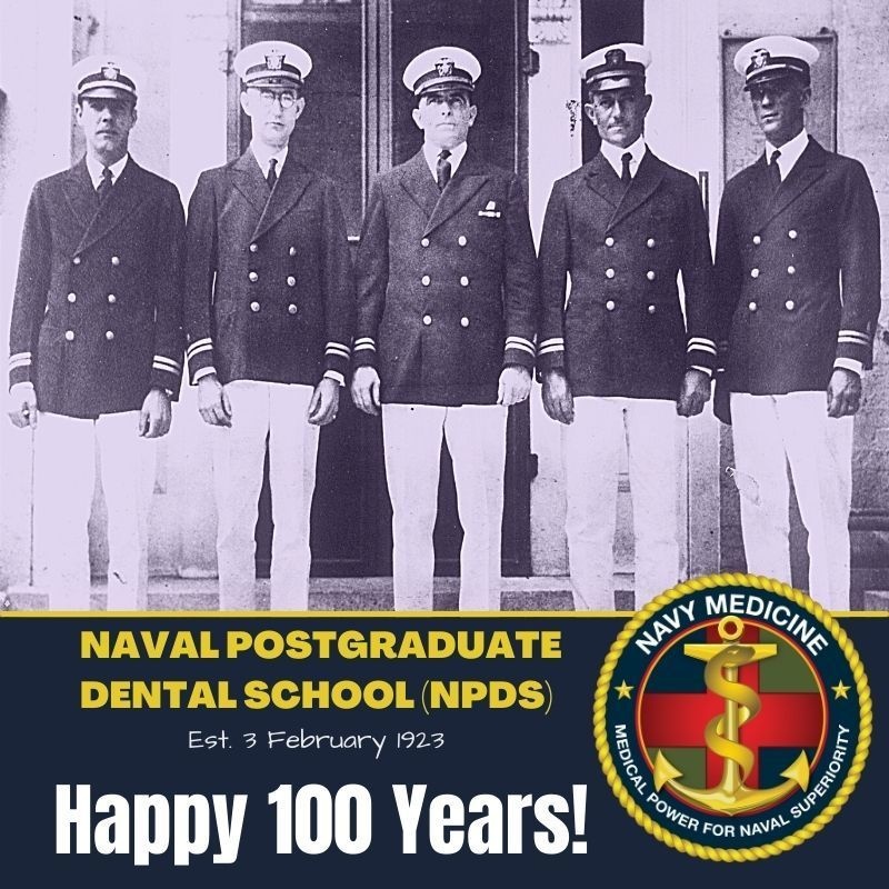 Flagship of Navy Dental Education Marks 100 Years