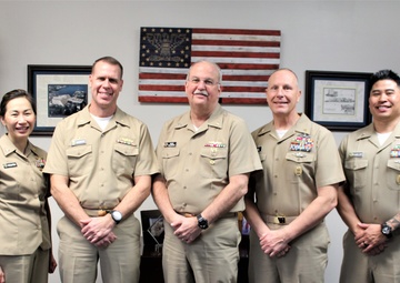 Navy Surgeon General makes inaugural visit to Naval Health Clinic Patuxent River