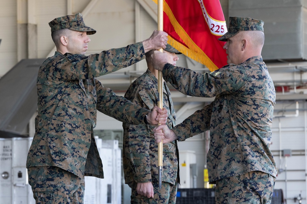 VMFA-225 says farewell to commanding officer