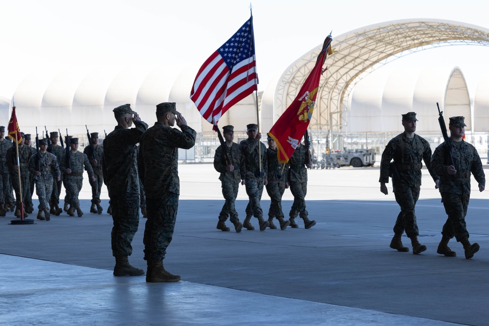 VMFA-225 says farewell to commanding officer