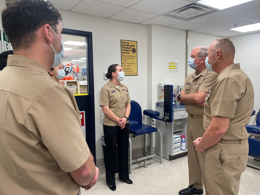 Navy Surgeon General visits NHC Pax River