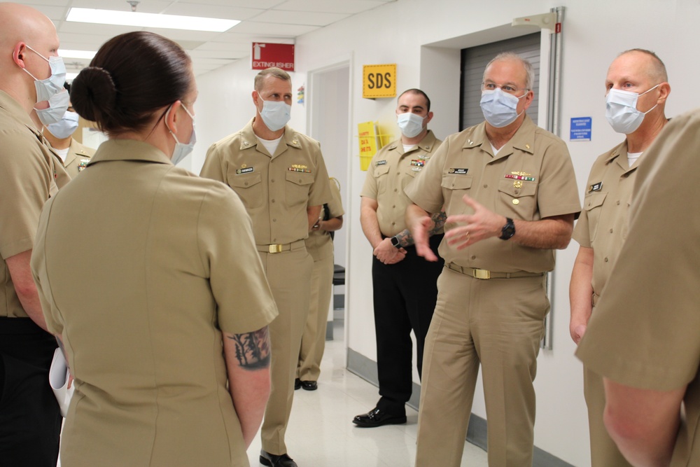 Navy Surgeon General visits NHC Pax River