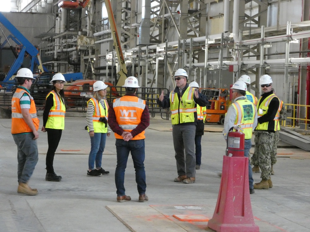 Seeing First-Hand the Work Overseen by the Officer in Charge of Construction Portsmouth Naval Shipyard