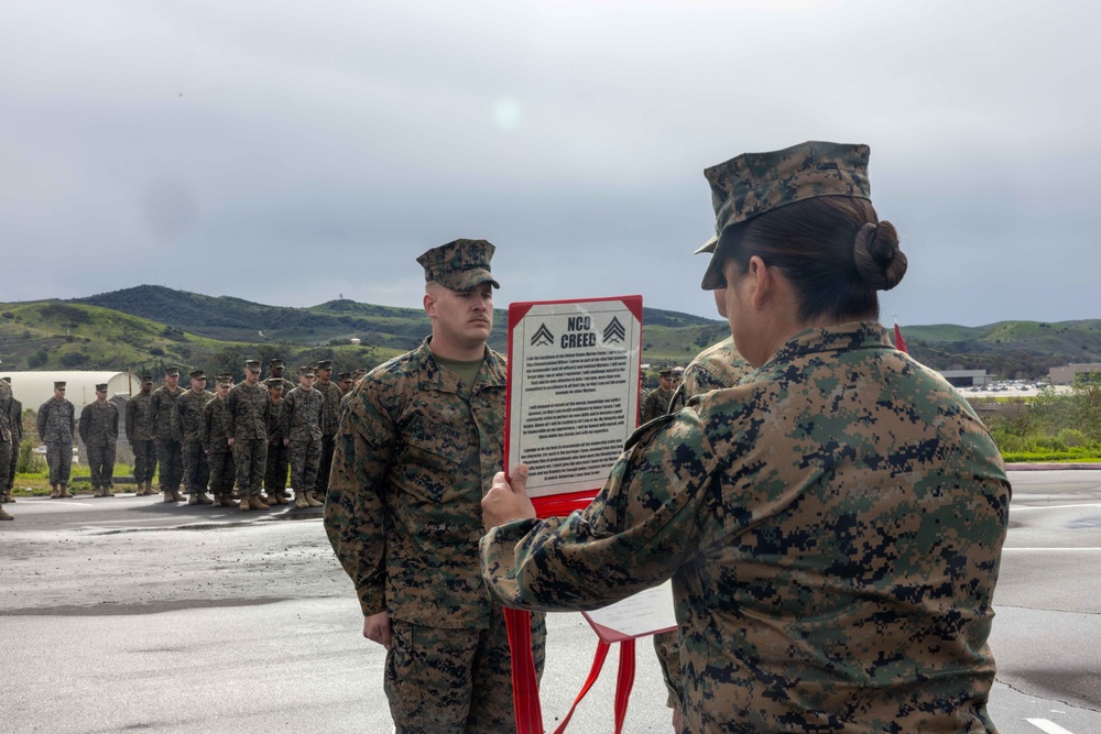 Commanding General Meritoriously Promotes Waterdog