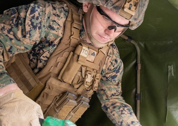 CLB-8 Conducts Company Size Operation to Source Fuel in Local Community
