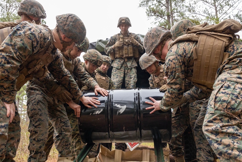 CLB-8 Conducts Company Size Operation to Source Fuel in Local Community