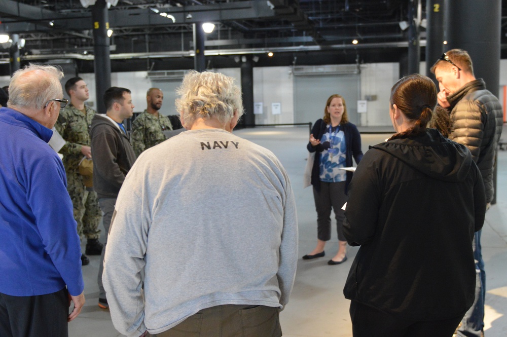 Naval Museum conducts volunteer training for LEGO shipbuilding event