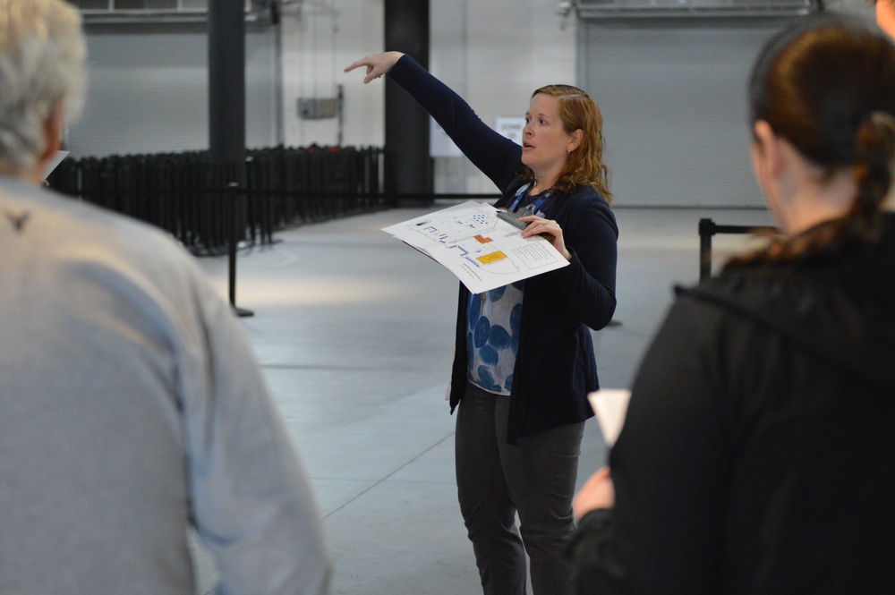 Naval Museum conducts volunteer training for LEGO shipbuilding event