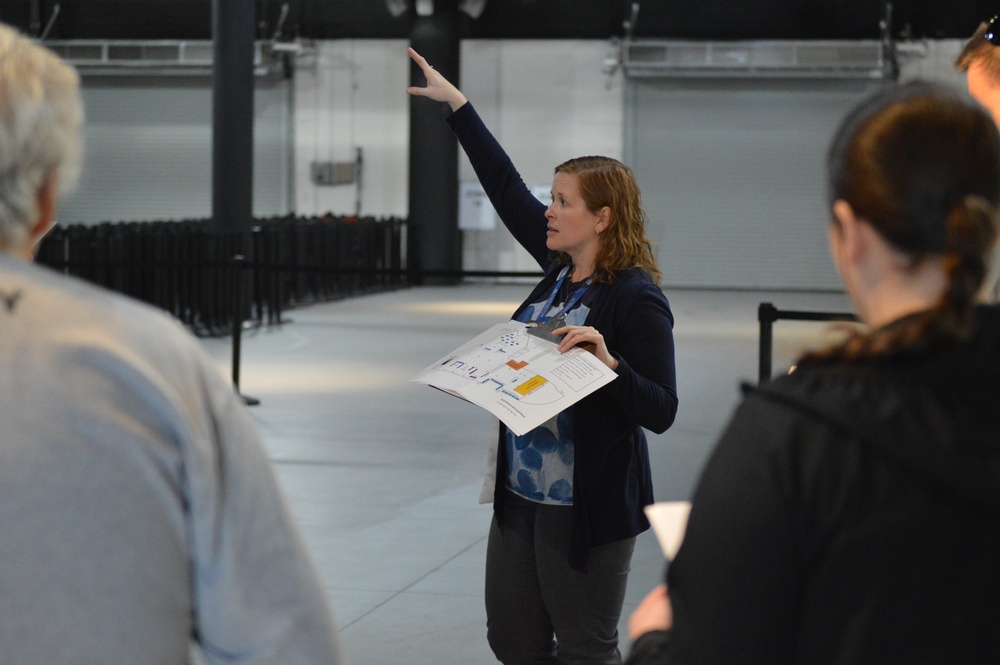 Naval Museum conducts volunteer training for LEGO shipbuilding event