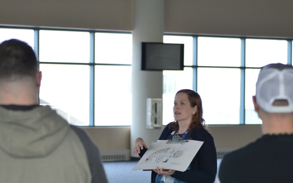 Naval Museum conducts volunteer training for LEGO shipbuilding event