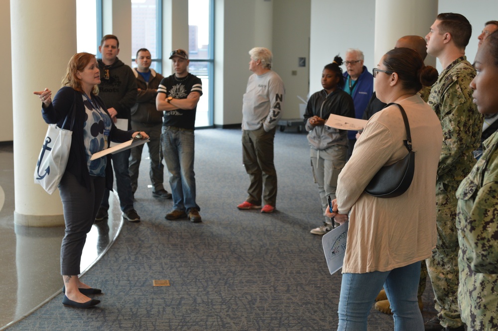 Naval Museum conducts volunteer training for LEGO shipbuilding event