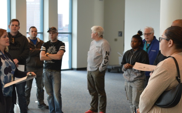 Naval Museum conducts volunteer training for LEGO shipbuilding event