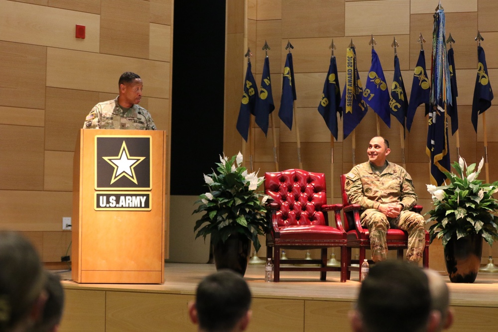 Arzabala completes 20th CBRNE Command tour during ceremony on Aberdeen Proving Ground