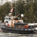 Coast Guard Cutter Shackle breaks ice