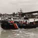 Coast Guard Cutters Shackle and Tackle breaks ice