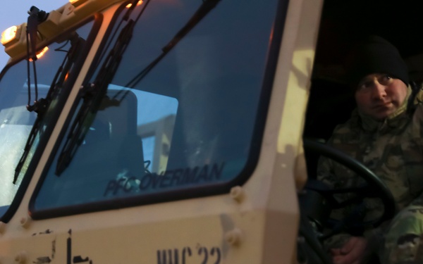 11th Field Hospital, 1st Medical Brigade Tent Exercise