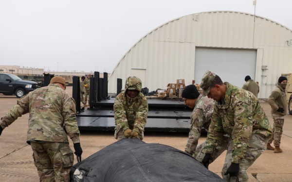 11th Field Hospital, 1st Medical Brigade Tent Exercise