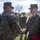 Communication Strategy and Operations Marines receive promotion at Butler Stadium