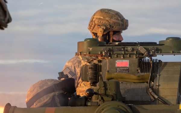 Arctic Wolves Fire TOW Missiles During Training