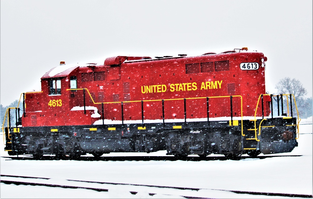 U.S. Army Locomotive at Fort McCoy