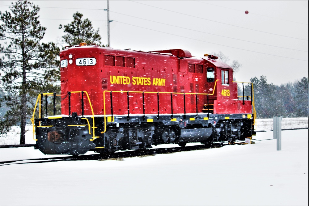 U.S. Army Locomotive at Fort McCoy