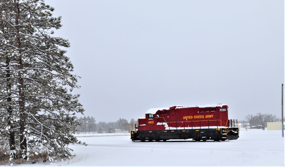 U.S. Army Locomotive at Fort McCoy