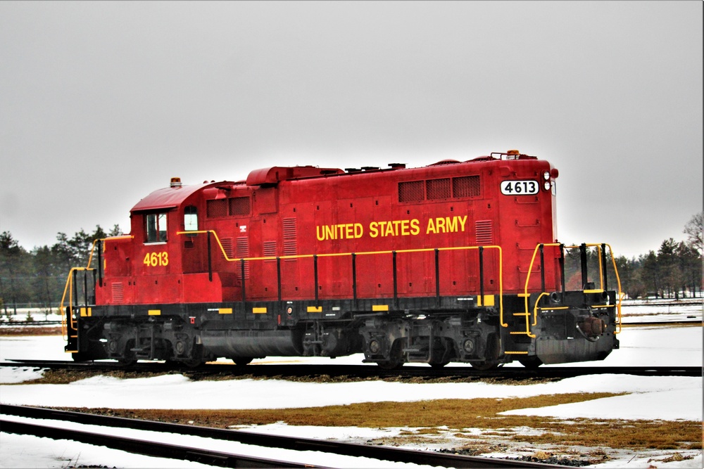 U.S. Army Locomotive at Fort McCoy