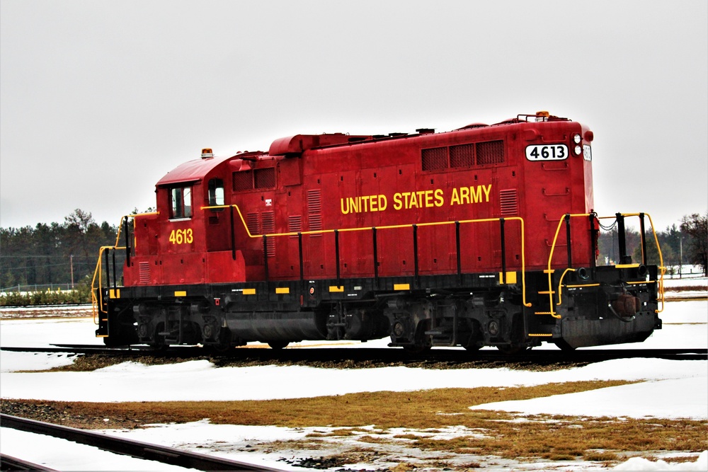 U.S. Army Locomotive at Fort McCoy