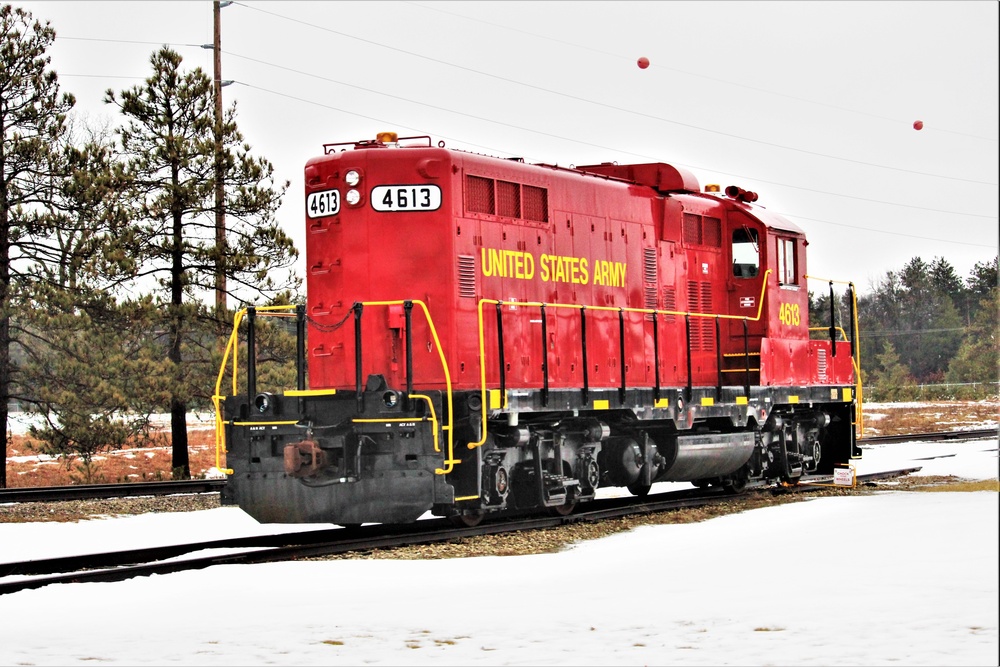 U.S. Army Locomotive at Fort McCoy