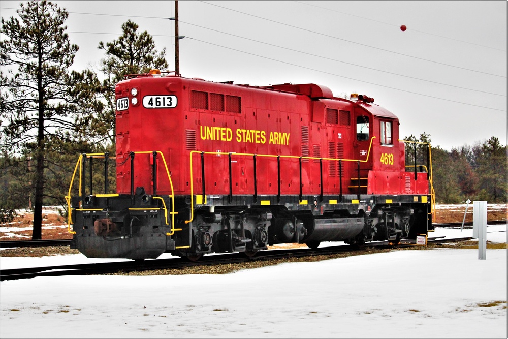 U.S. Army Locomotive at Fort McCoy