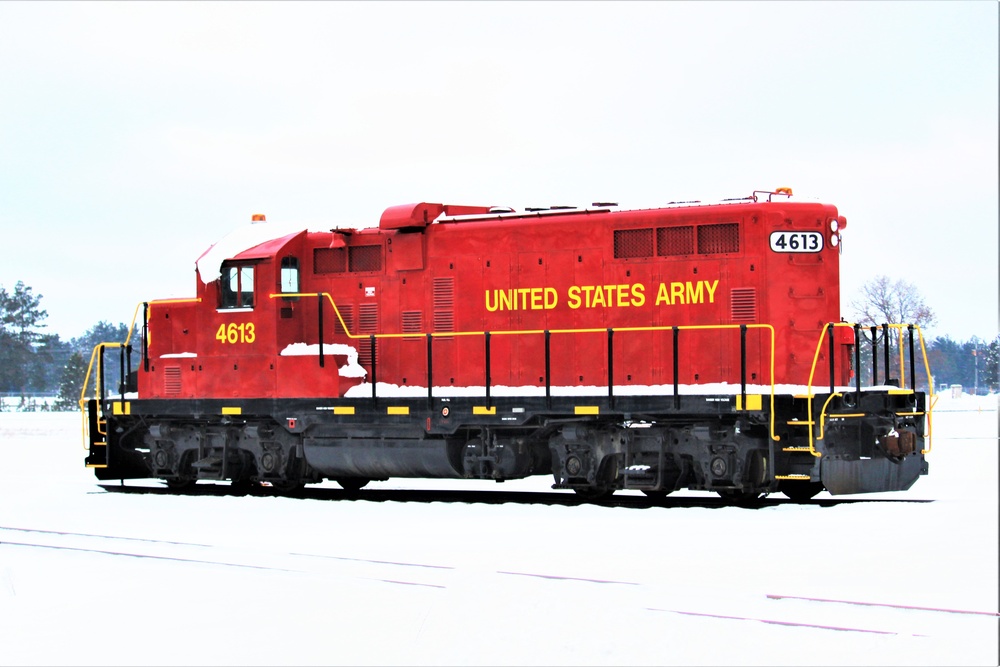 U.S. Army Locomotive at Fort McCoy