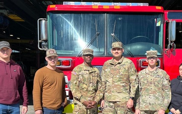 Depot introduces fire truck training for Soldiers