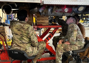 Depot introduces fire truck training for Soldiers