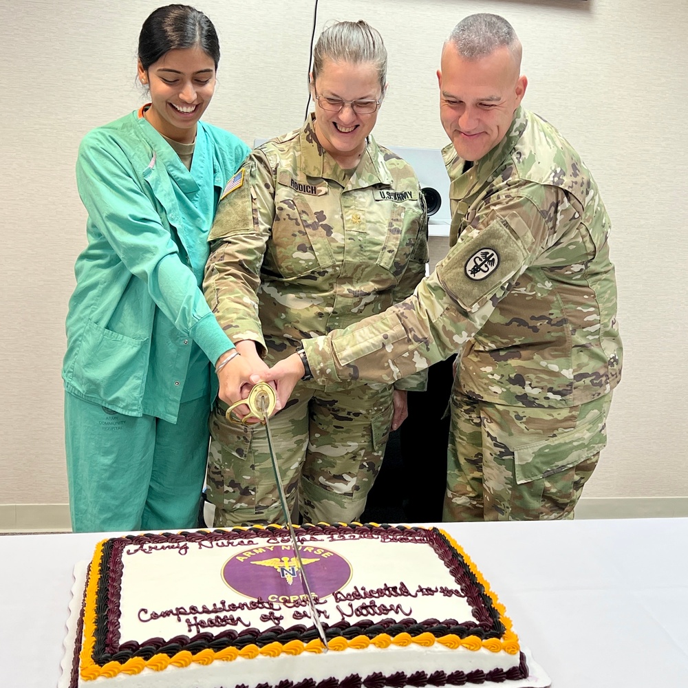 BJACH nurses celebrate 122nd anniversary of the Army Nurse Corps