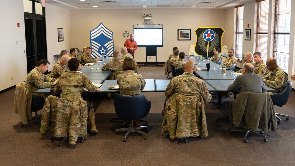 CMSAF Visits Cannon AFB