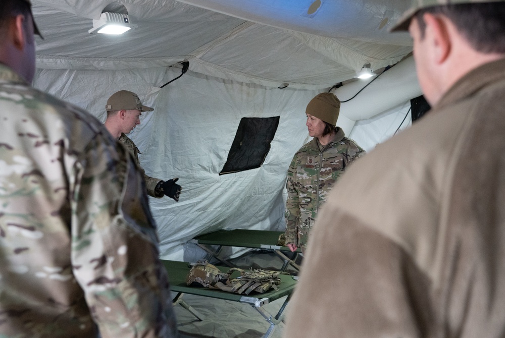 CMSAF Visits Cannon AFB