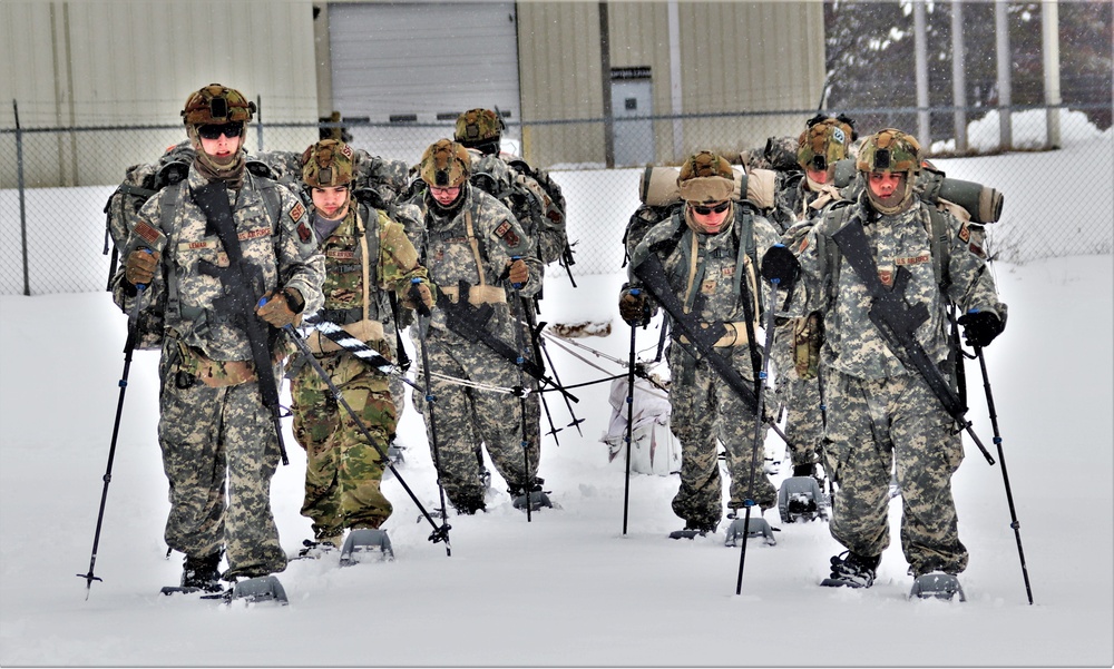 Airmen train in cold-weather operations, tactics, skills at Fort McCoy