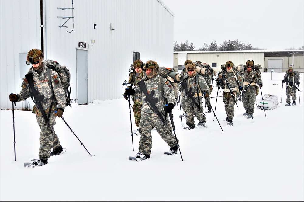 Airmen train in cold-weather operations, tactics, skills at Fort McCoy