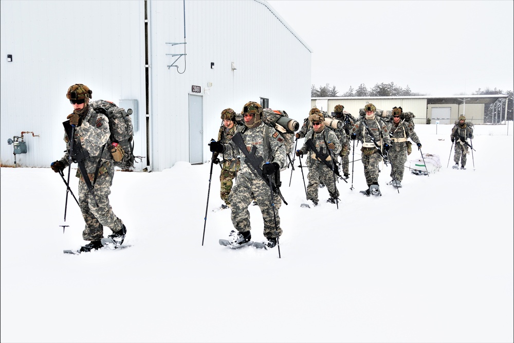 Airmen train in cold-weather operations, tactics, skills at Fort McCoy