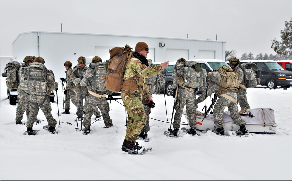 Airmen train in cold-weather operations, tactics, skills at Fort McCoy