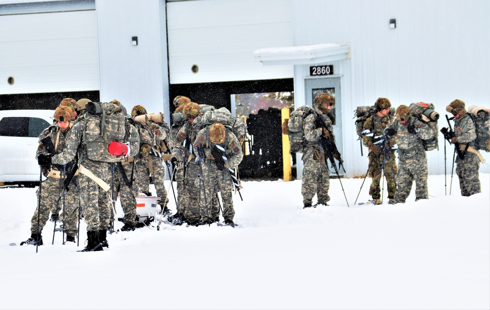 Airmen train in cold-weather operations, tactics, skills at Fort McCoy