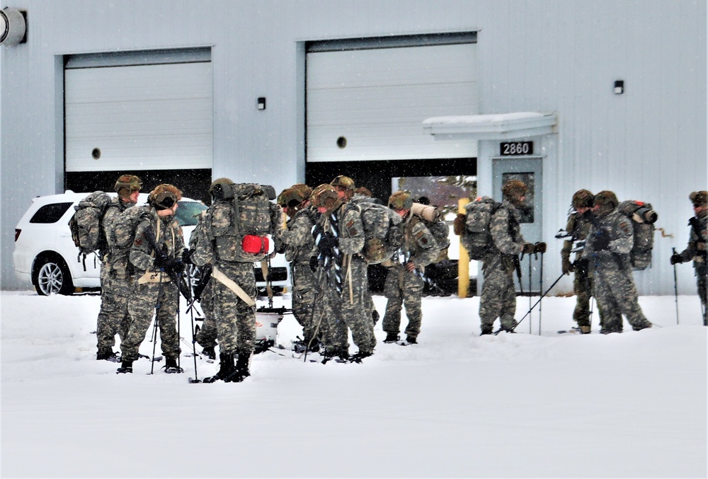 Airmen train in cold-weather operations, tactics, skills at Fort McCoy