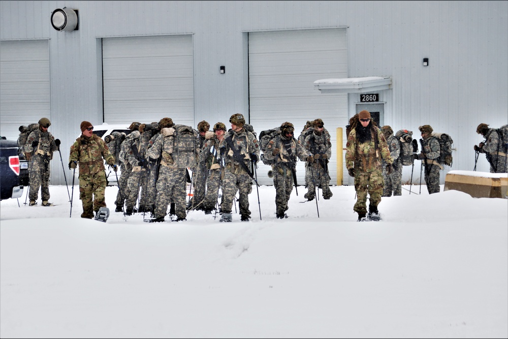 Airmen train in cold-weather operations, tactics, skills at Fort McCoy