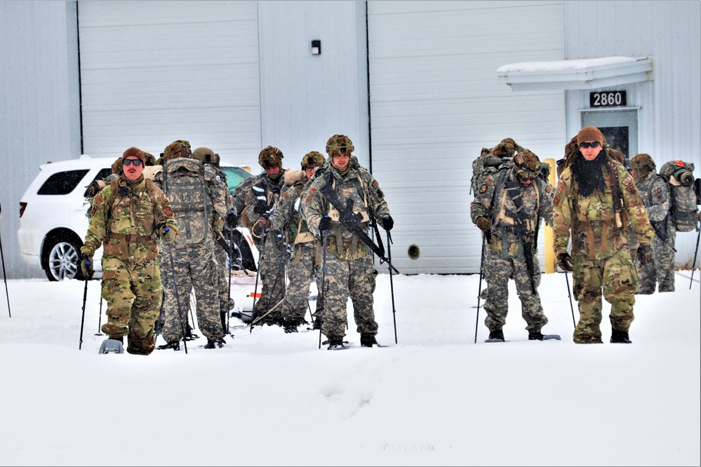 Airmen train in cold-weather operations, tactics, skills at Fort McCoy