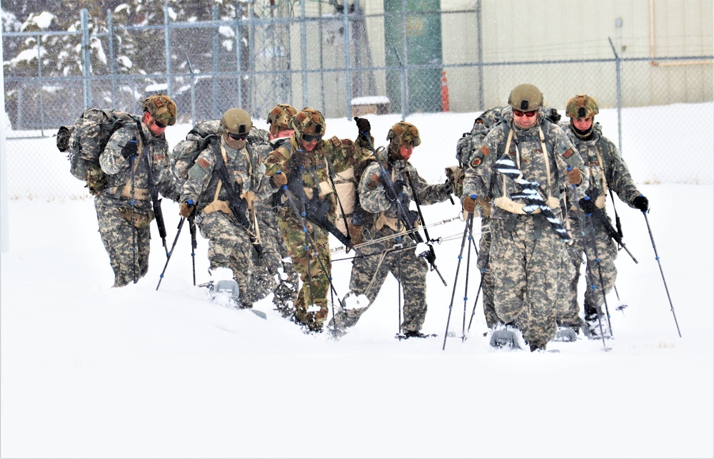 Airmen train in cold-weather operations, tactics, skills at Fort McCoy