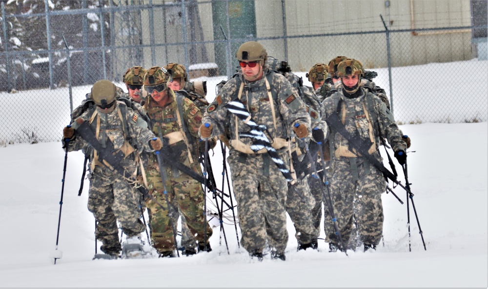 Airmen train in cold-weather operations, tactics, skills at Fort McCoy