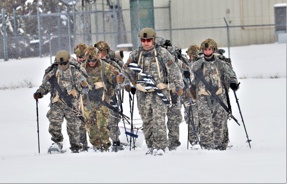 Airmen train in cold-weather operations, tactics, skills at Fort McCoy