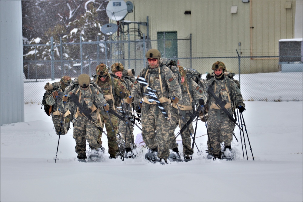 Airmen train in cold-weather operations, tactics, skills at Fort McCoy