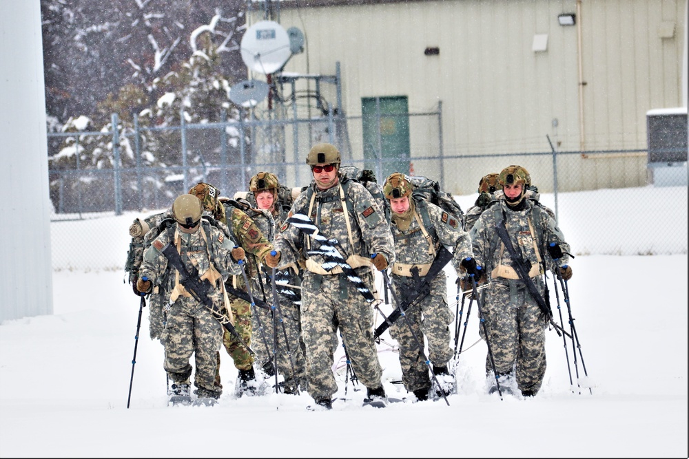 Airmen train in cold-weather operations, tactics, skills at Fort McCoy